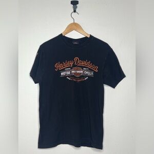 Harley Davidson LARGE Hill Oconomowoc Wisconsin 2016 Moto T Shirt